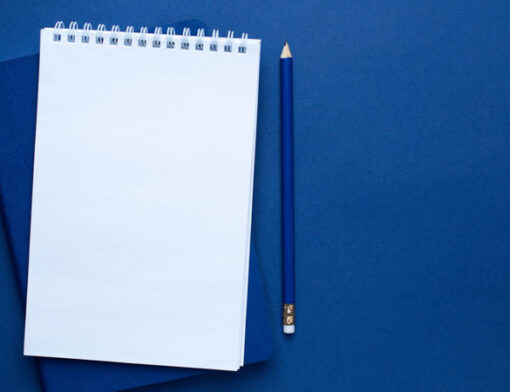 Bloco de notas personalizado